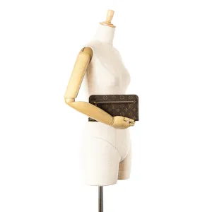 Brown Louis Vuitton Monogram Insolite Organizer Wallet