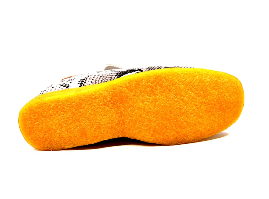 BWB Snake Skin Leather Slip On - Handmade with Genuine Luxury Leather
