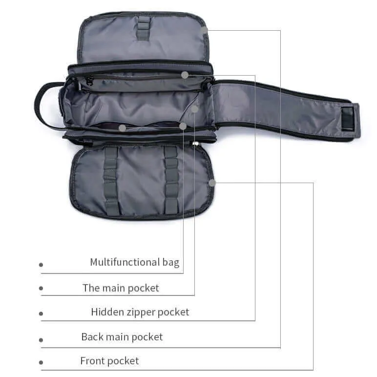 Compact Toiletry Bag - Stylish & Practical Makeup Bag
