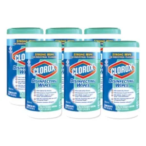 Disinfecting Wipes, 7 X 8, Fresh Scent, 75-Canister, 6-Carton