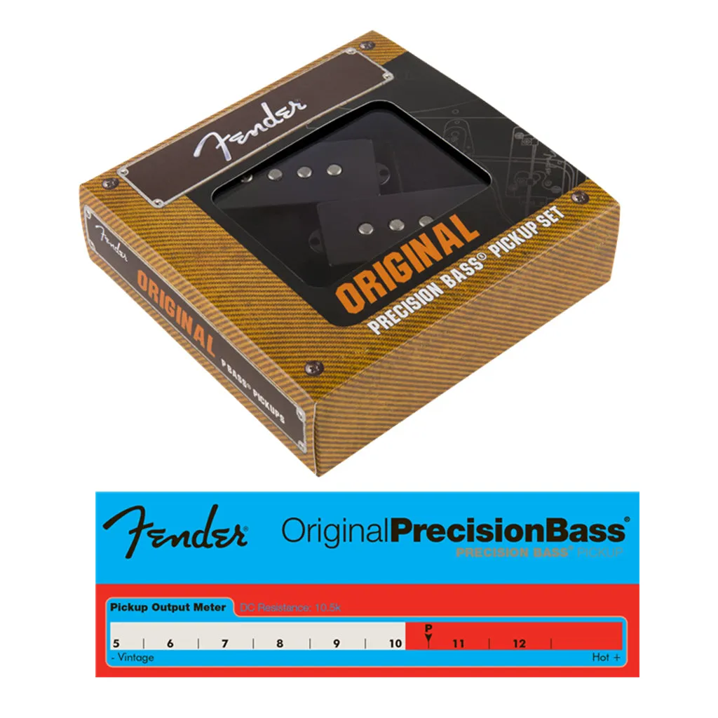Fender - Original Precision Bass® Pickups, Black