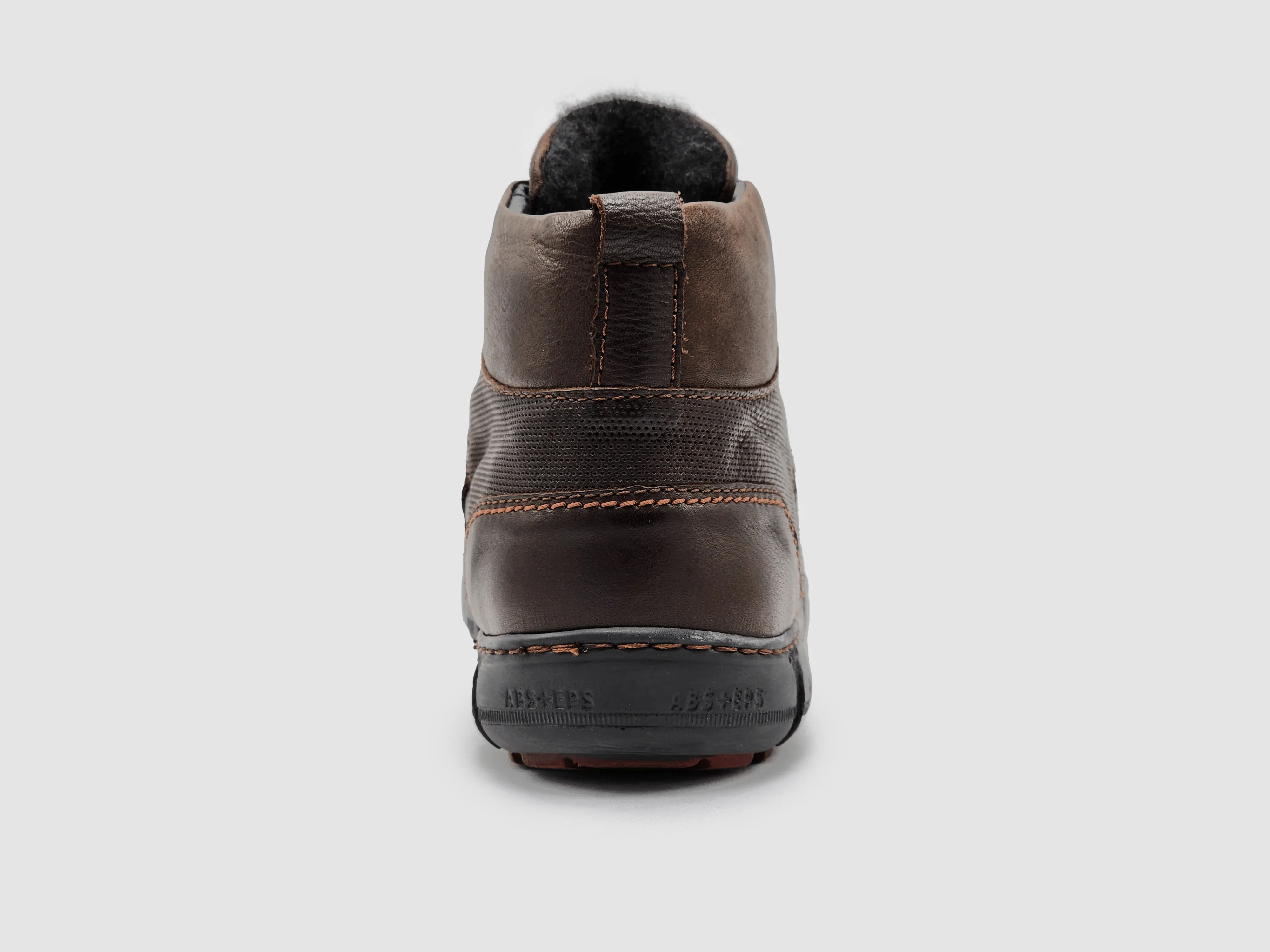 Men's Action Wool-Lined Leather Boots - Brown
