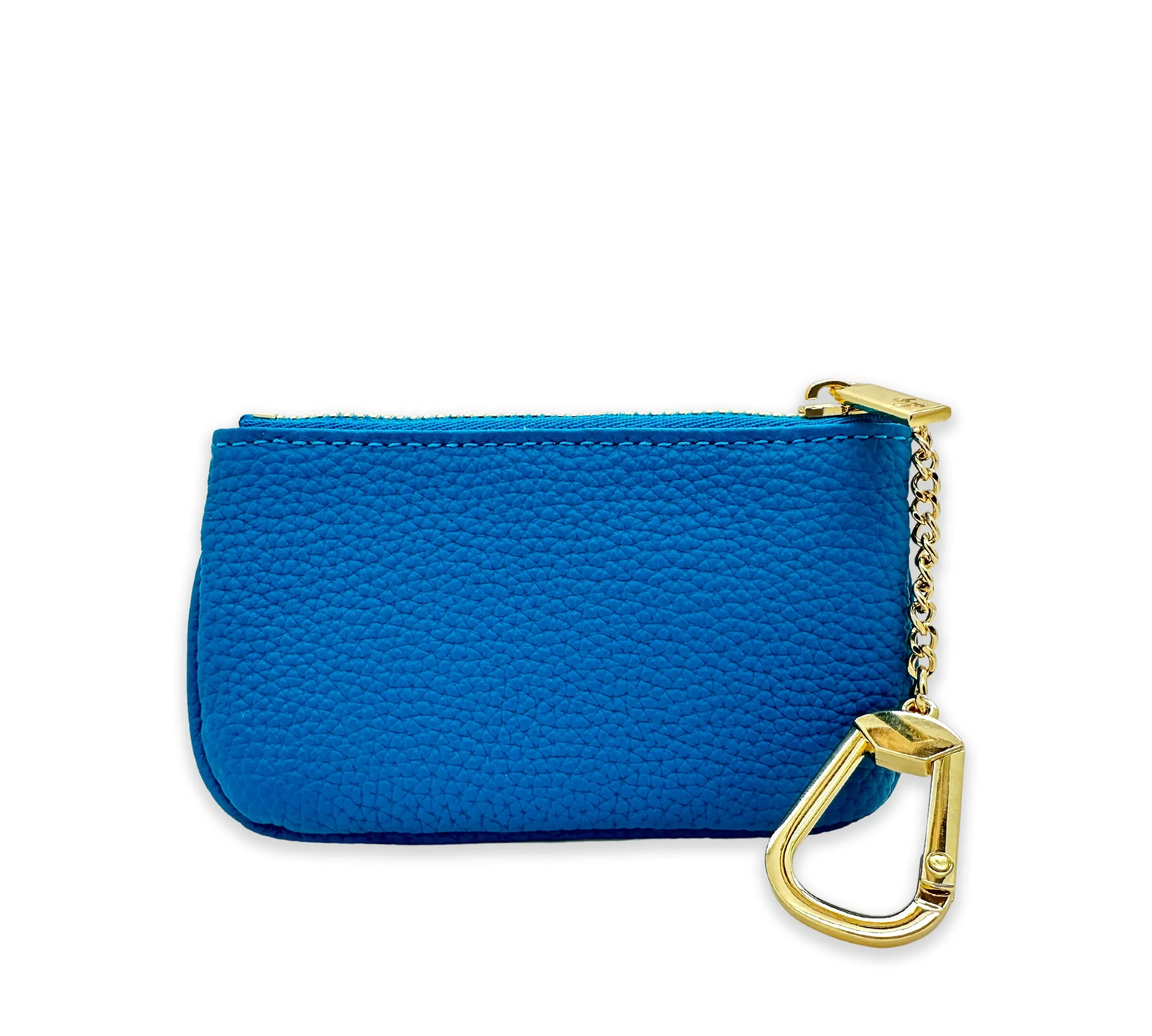 Togo Leather Key pouch - 13 Colors (Gold Hardware)